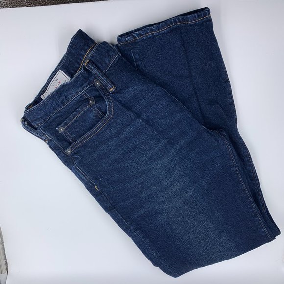 Women's Dark Blue Gap Jeans 👖— Size 31/30 Slim - Picture 1 of 5